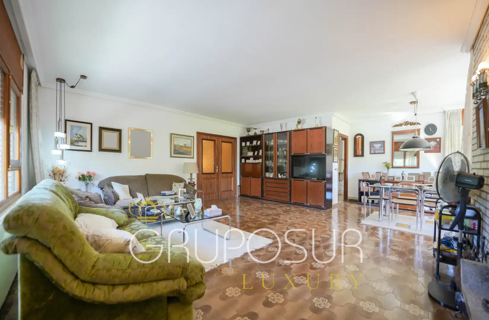 Sala de estar de Casa o chalet en venta en Villanubla con Aire acondicionado, Calefacción y Jardín privado