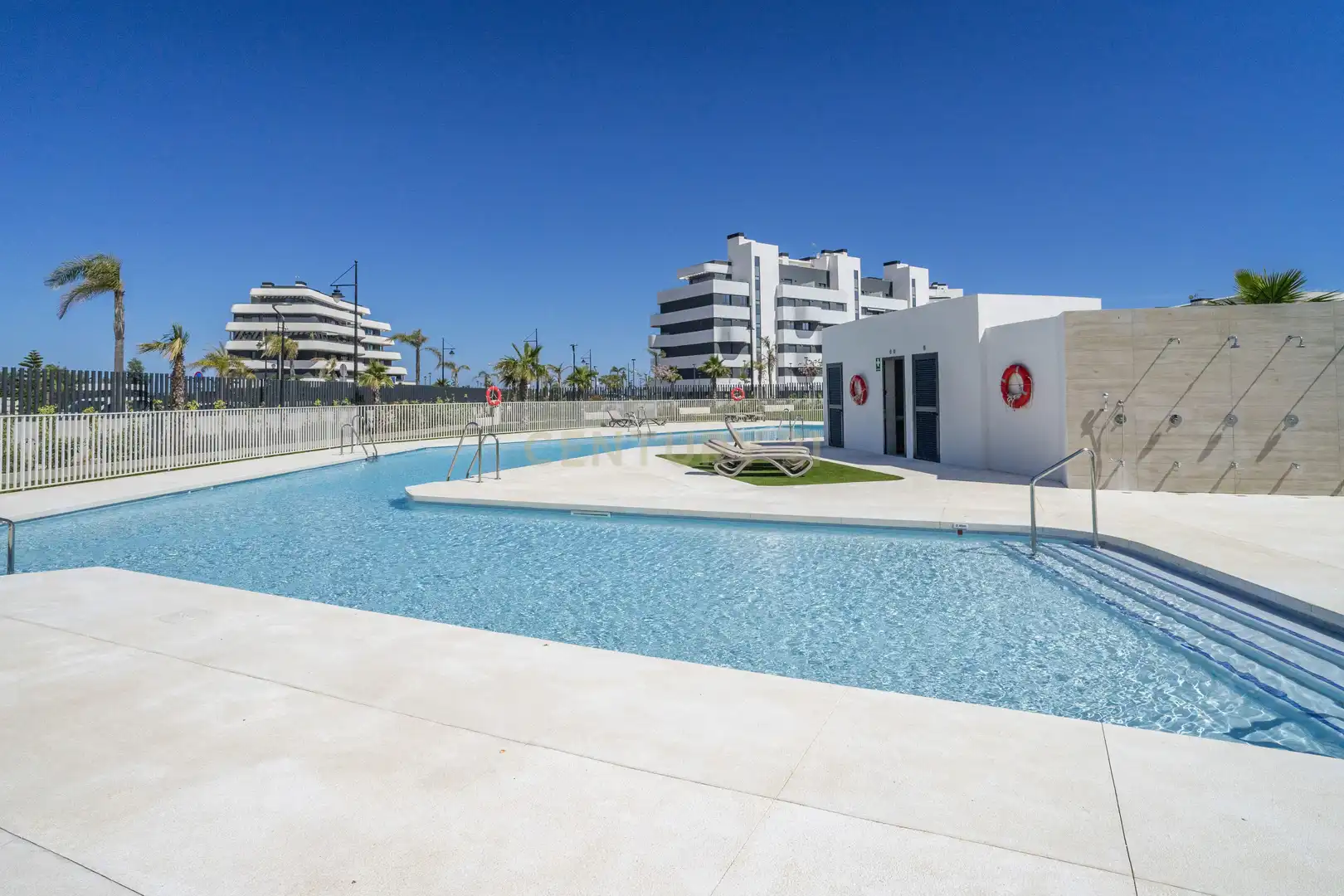 Swimming pool of Flat for sale in Torremolinos  with Private garden, Storage room and Microwave
