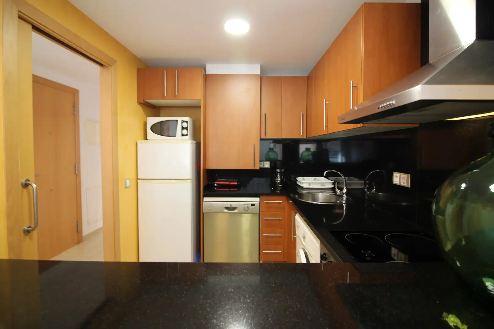 Kitchen of Flat for sale in Roses  with Heating and Furnished