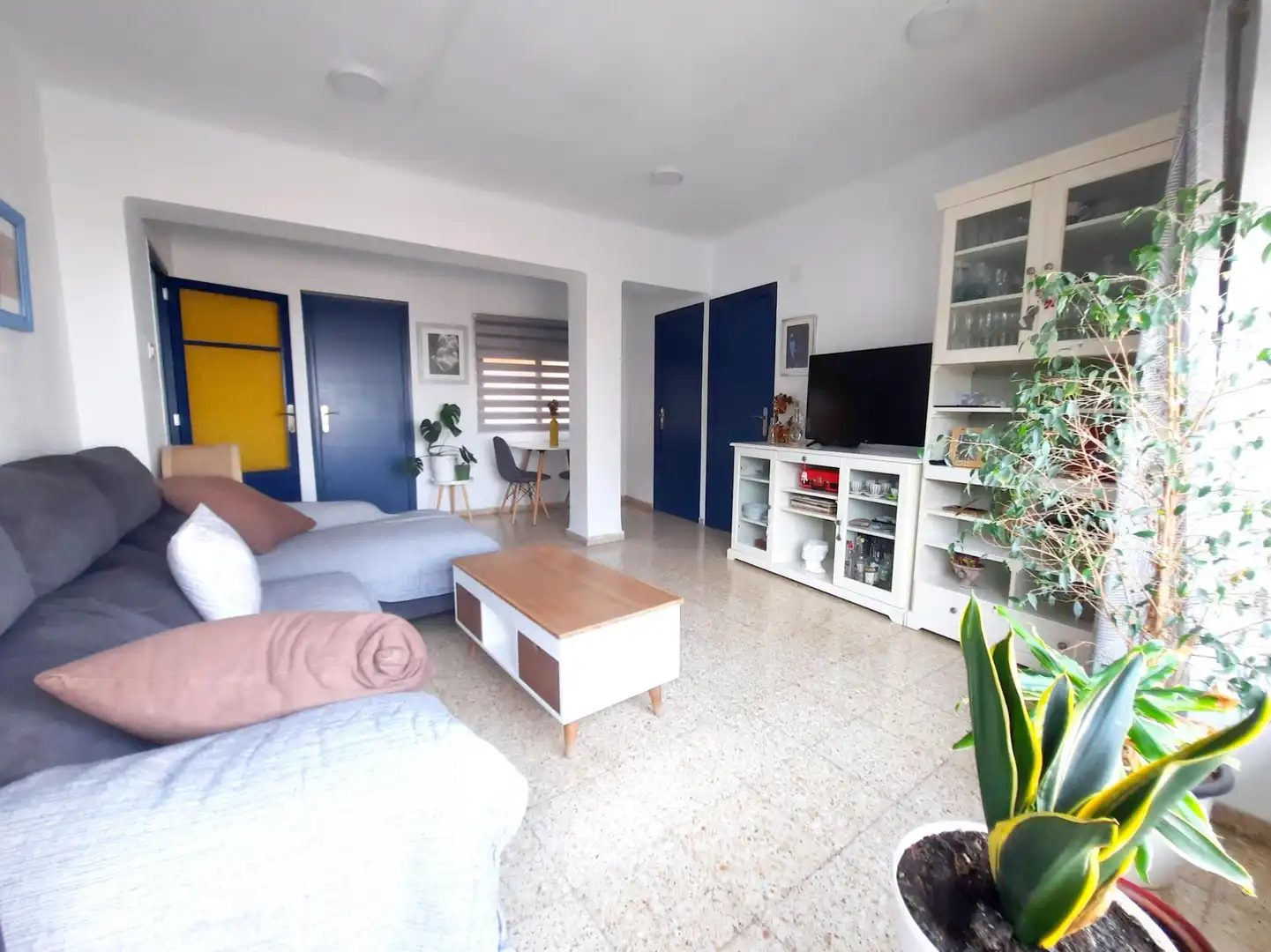 Wohnzimmer von Wohnung zum Verkauf in Sagunto / Sagunt mit Heizung und Balkon