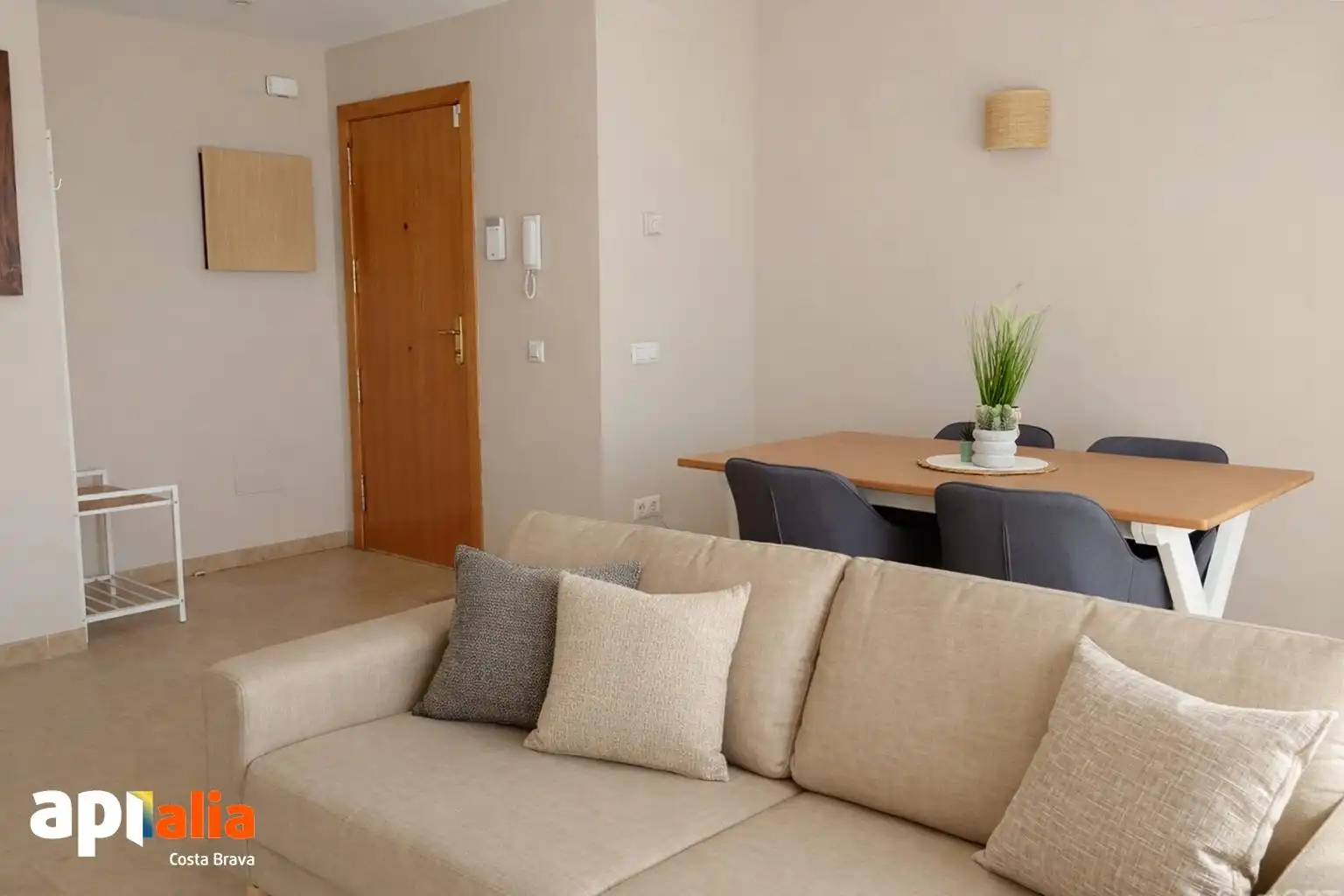 Sala de estar de Piso en venta en Calonge i Sant Antoni con Calefacción y Jardín privado
