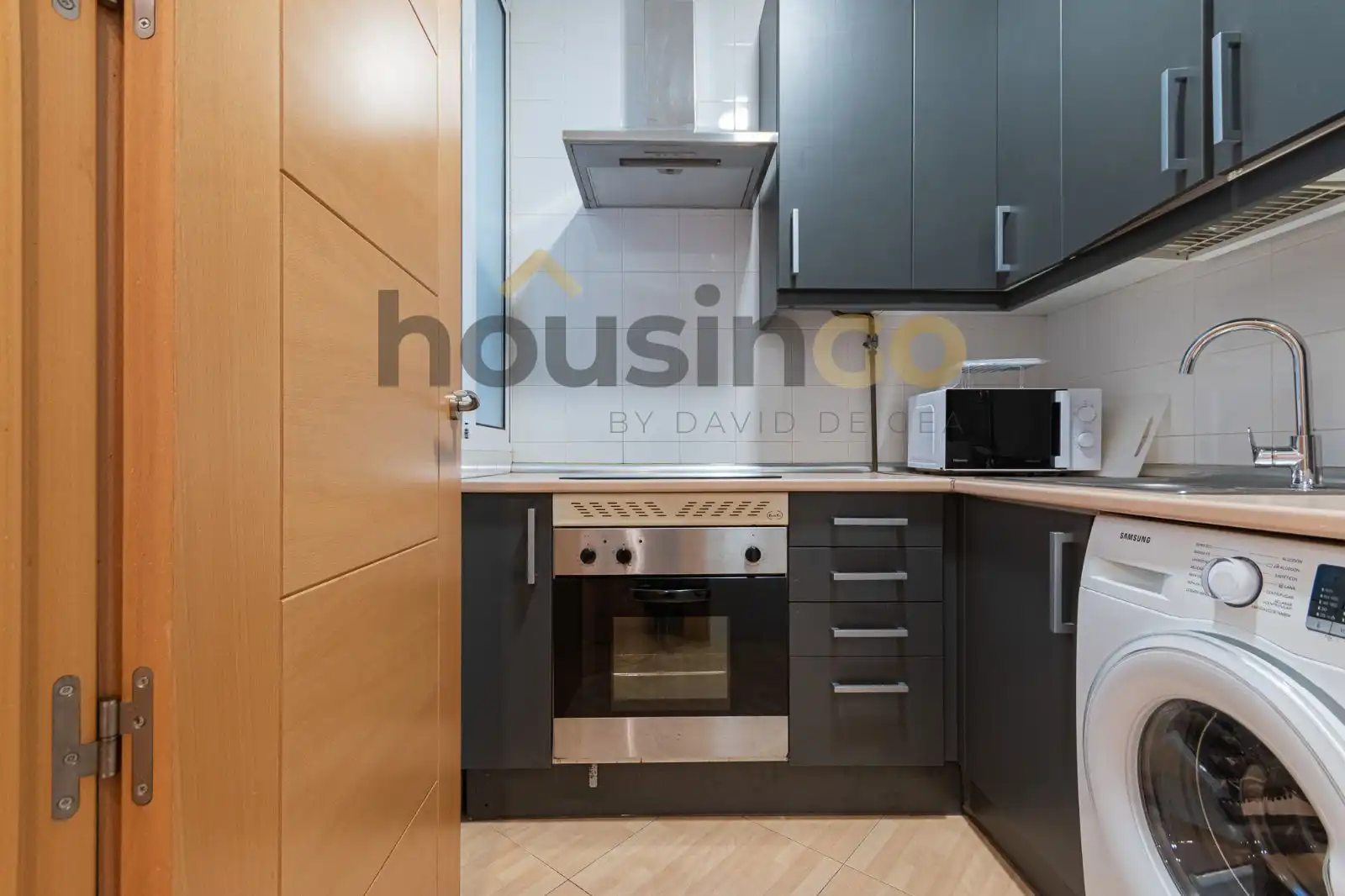 Cocina de Piso de alquiler en Madrid con Aire acondicionado, Calefacción y Amueblado