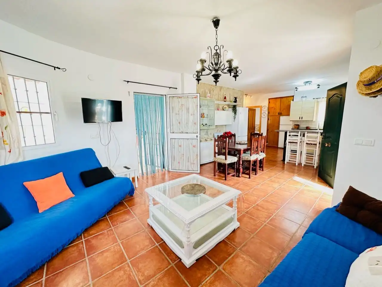 Living room of Country homes for sale in Torrox  with Private garden, Storage room and Swimming Pool