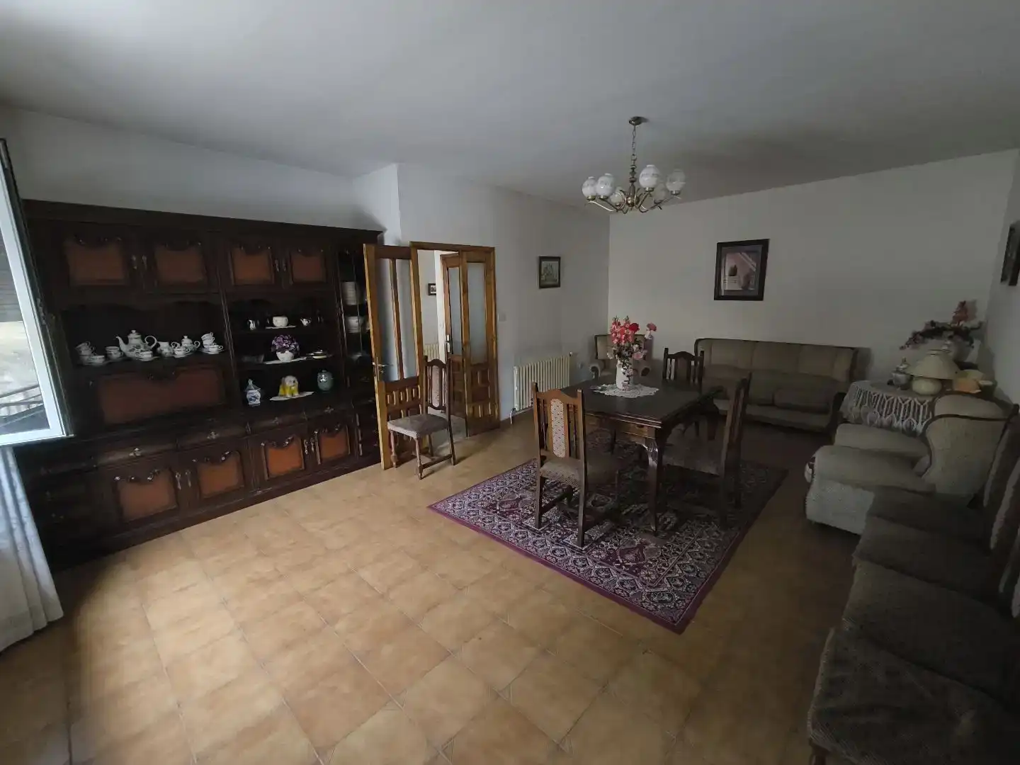 Sala de estar de Casa adosada en venta en Ribadumia con Jardín privado y Amueblado