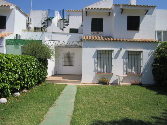 Jardí de Casa o xalet de lloguer en Sanlúcar de Barrameda amb Terrassa i Moblat