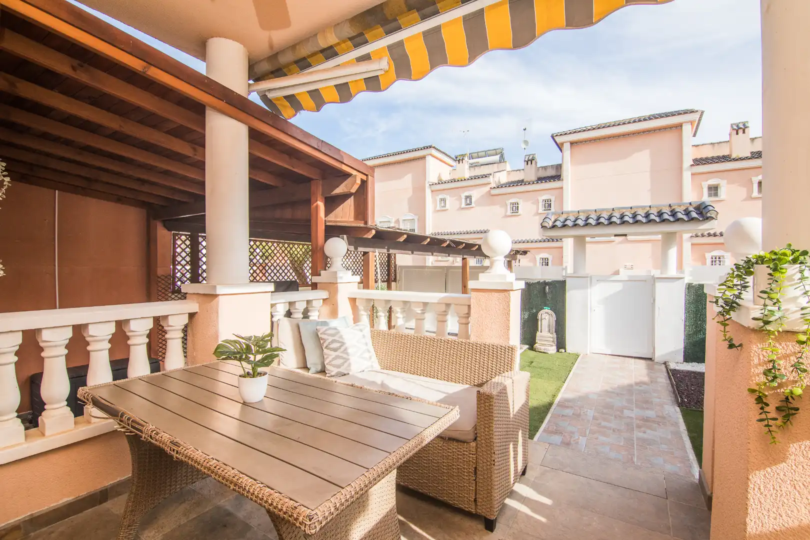 Terrace of Houses for sale in Santa Pola  with Air Conditioner, Private garden and Terrace