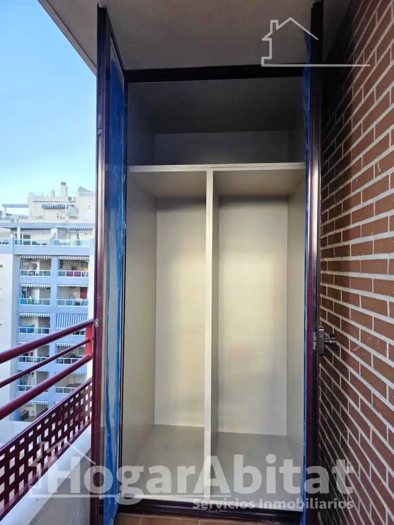 Balcony of Flat for sale in Canet d'En Berenguer  with Air Conditioner, Terrace and Storage room