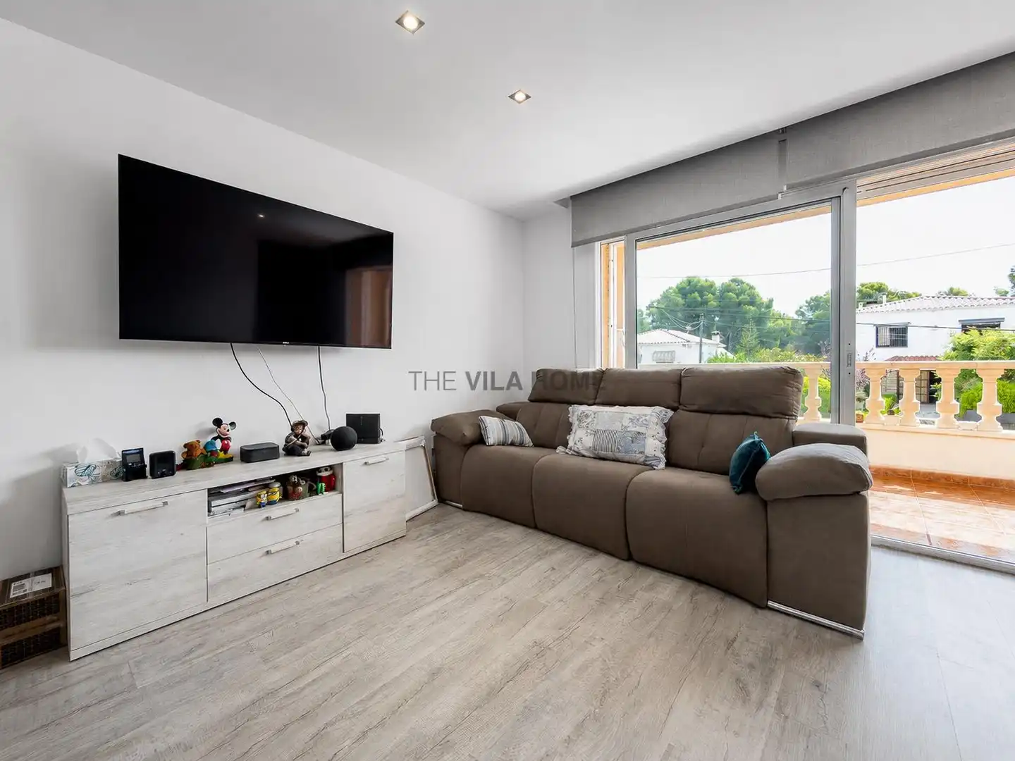 Sala d'estar de Casa adosada en venda en Calafell amb Aire condicionat i Calefacció