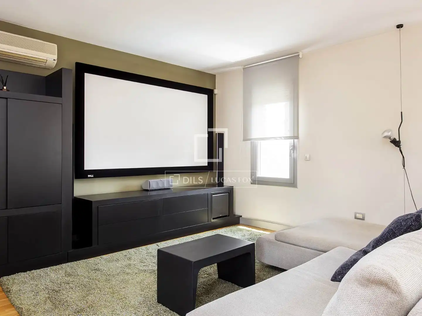 Sala de estar de Casa o chalet de alquiler en Barcelona con Aire acondicionado, Calefacción y Jardín privado