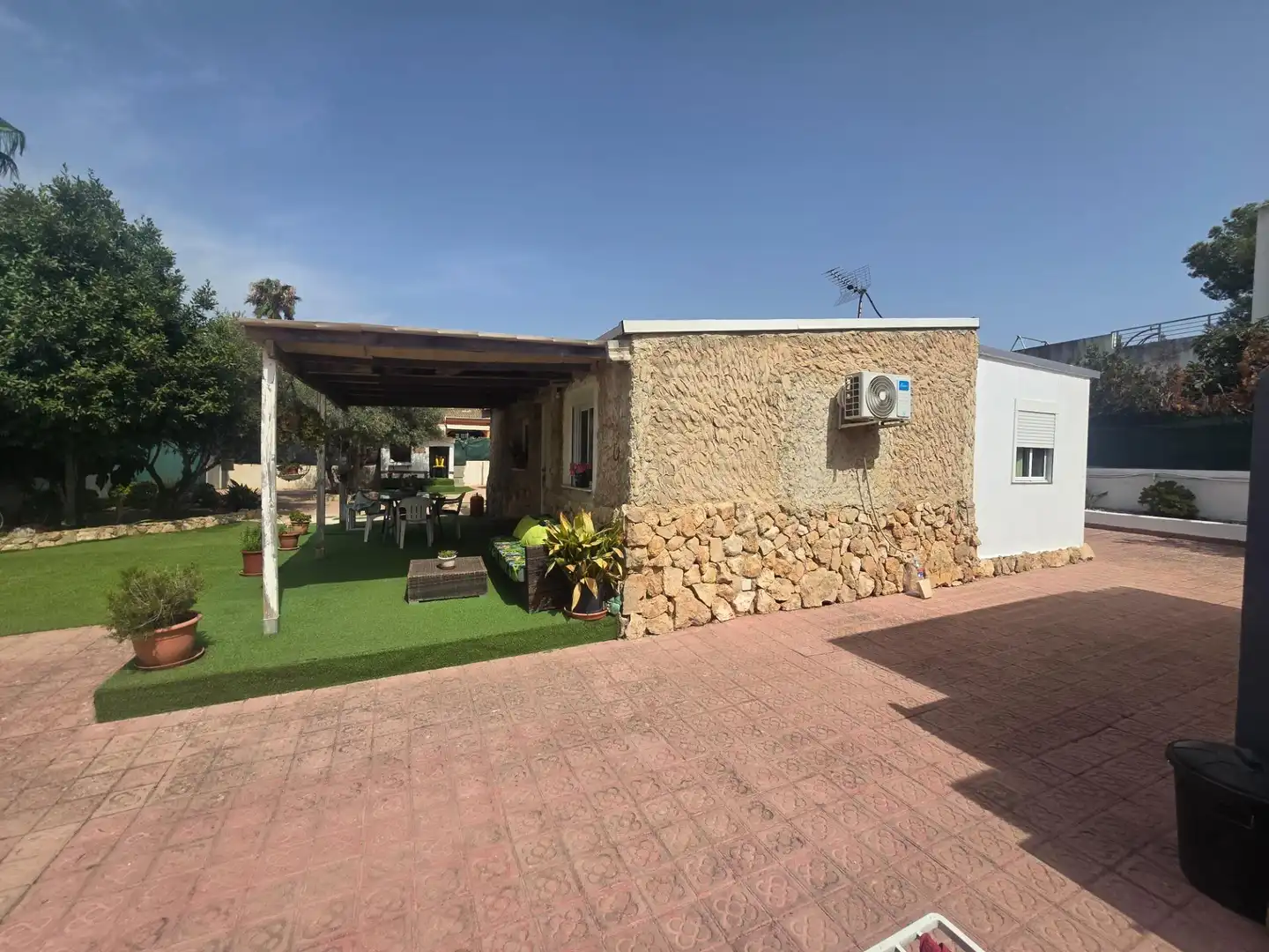 Garden of Houses for sale in Llucmajor  with Air Conditioner, Private garden and Storage room