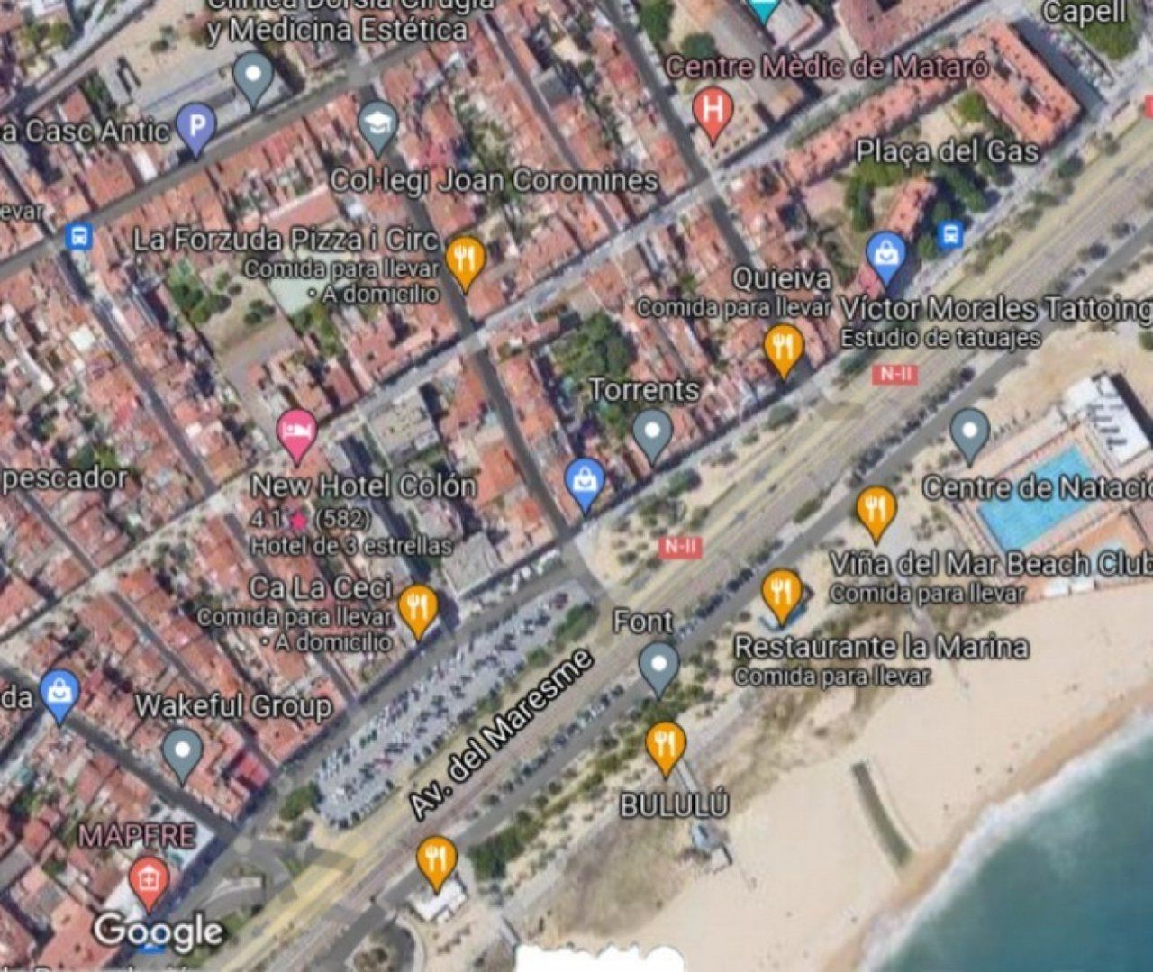 Exterior view of Residential for sale in Mataró