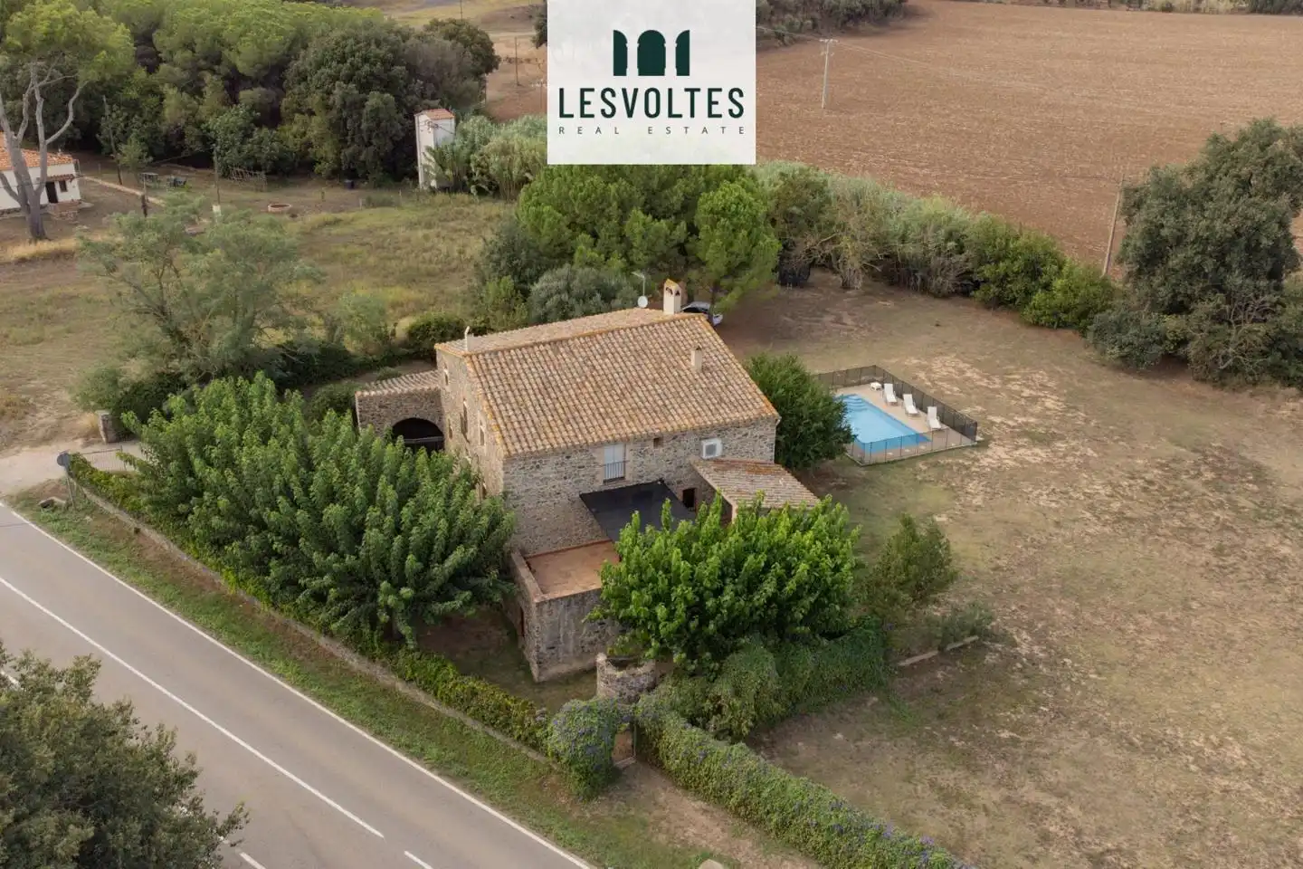 Exterior view of Houses for sale in Rupià  with Air Conditioner, Heating and Private garden