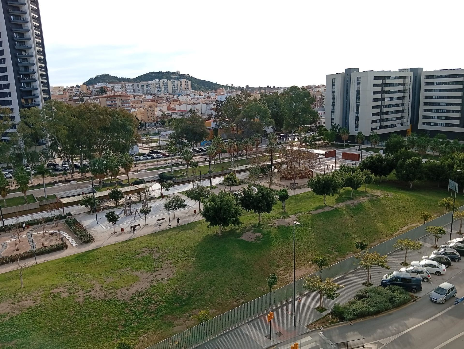Vista exterior de Pis de lloguer en Málaga Capital amb Moblat