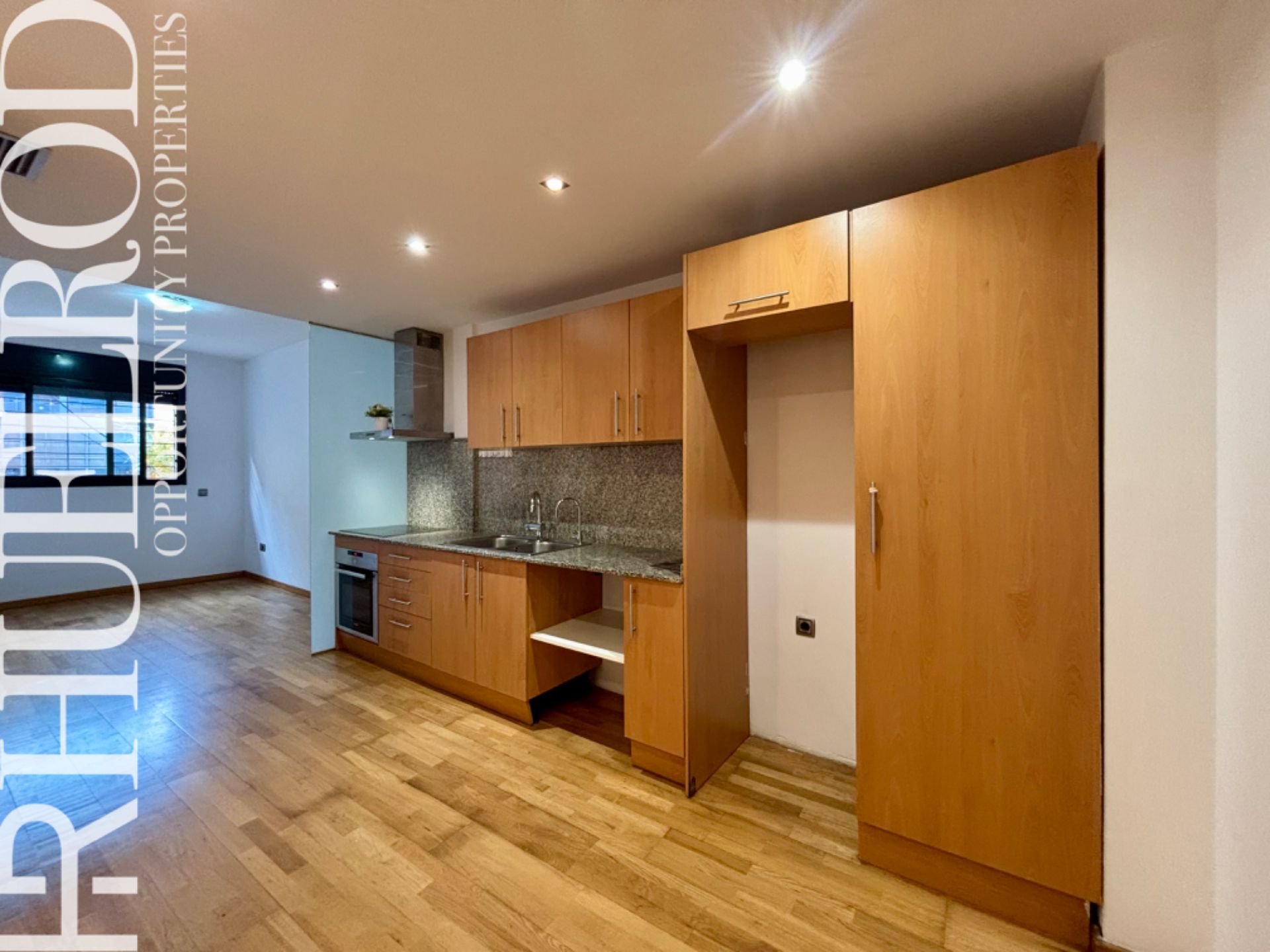 Kitchen of Flat for sale in Granollers  with Air Conditioner, Heating and Parquet flooring