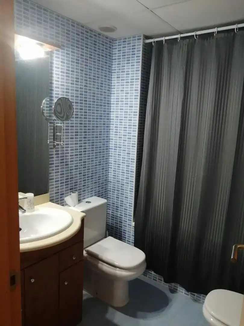 Bathroom of Flat for rent in La Ràpita  with Furnished and Balcony