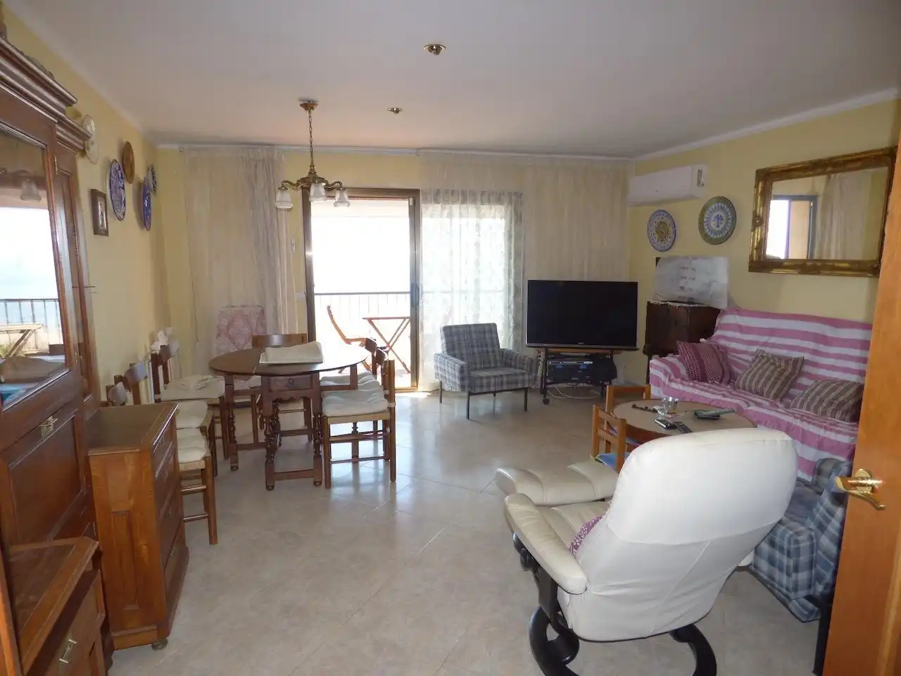 Sala d'estar de Pis en venda en Malgrat de Mar amb Calefacció