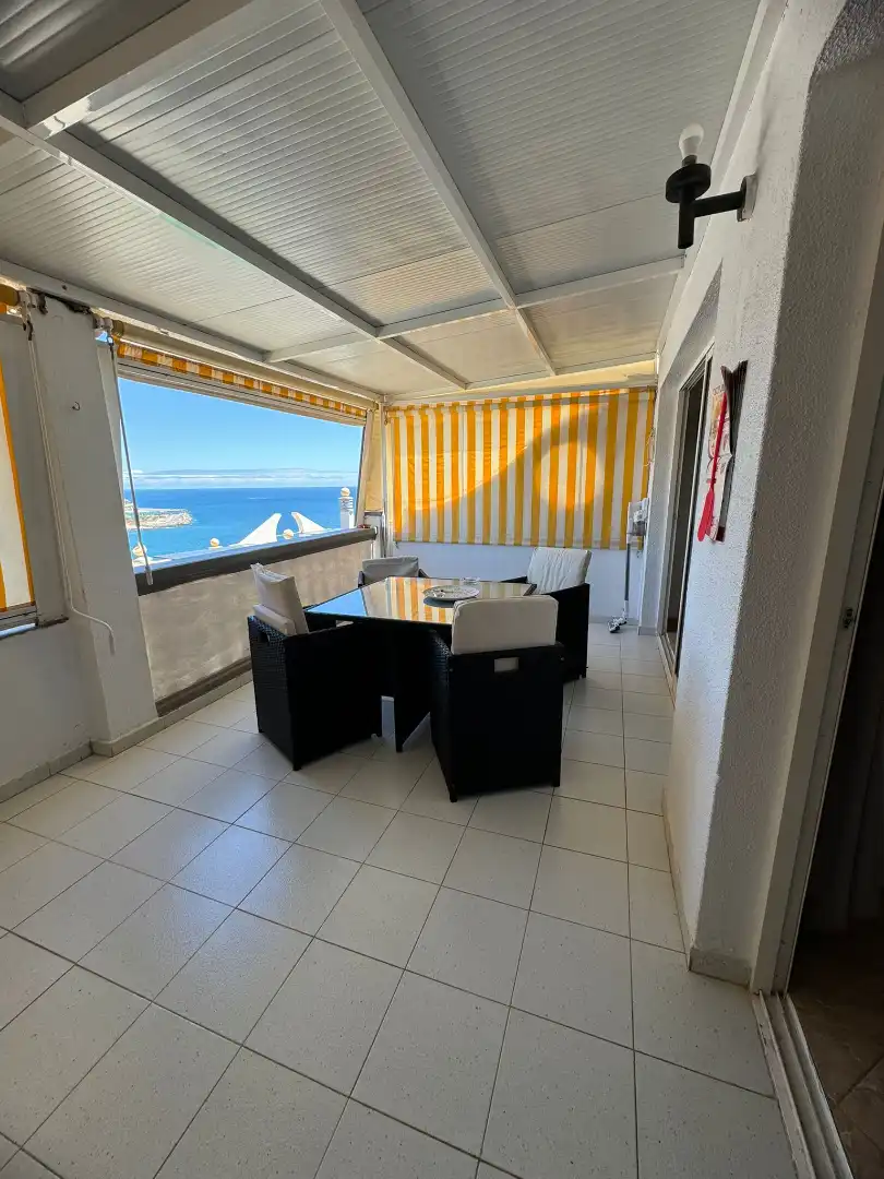Terraza de Apartamento en venta en Mogán con Terraza, Amueblado y Lavadora
