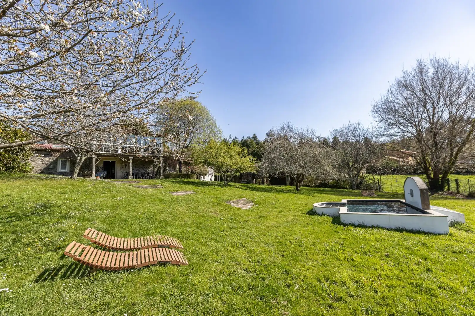 Jardín de Casa o chalet en venta en Cesuras con Jardín privado, Terraza y Trastero