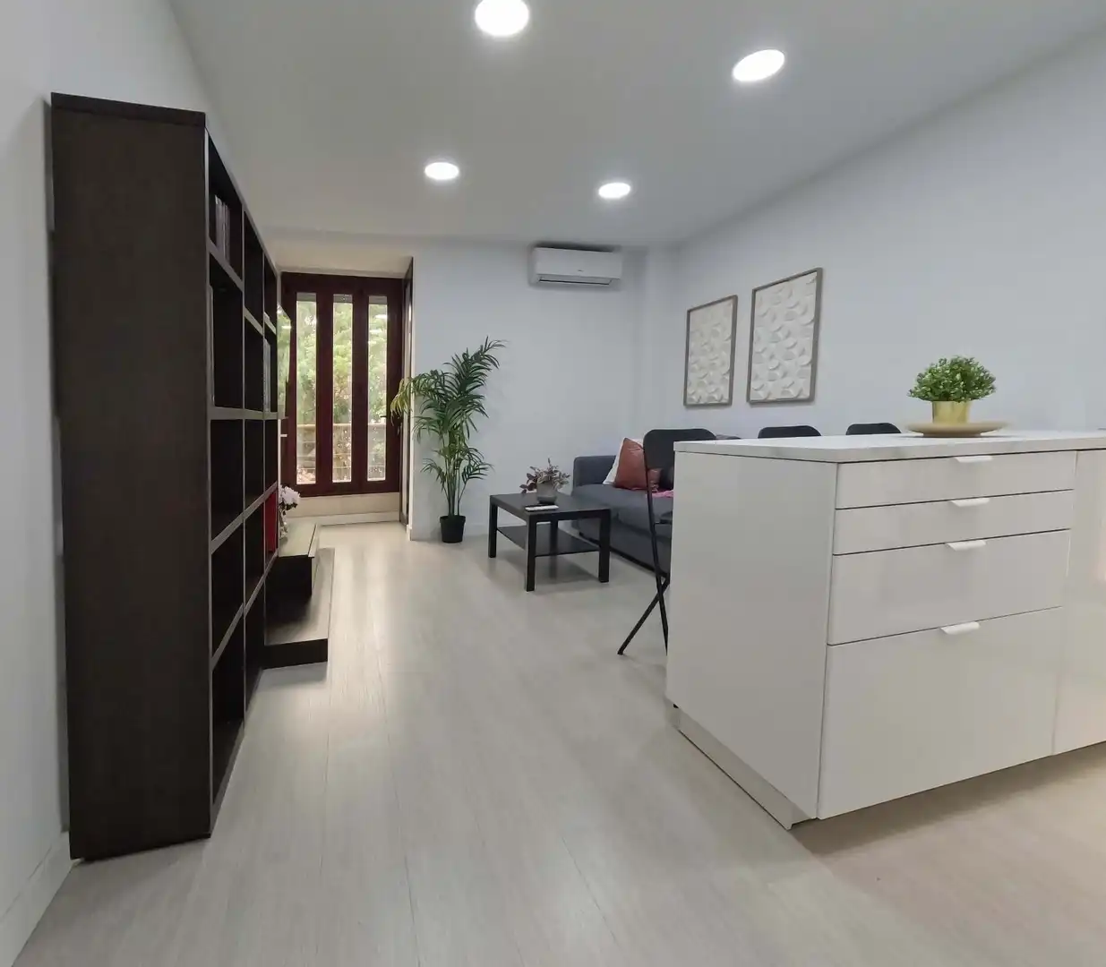 Sala de estar de Piso en venta en Santa Cruz de Tenerife con Aire acondicionado, Trastero y Amueblado