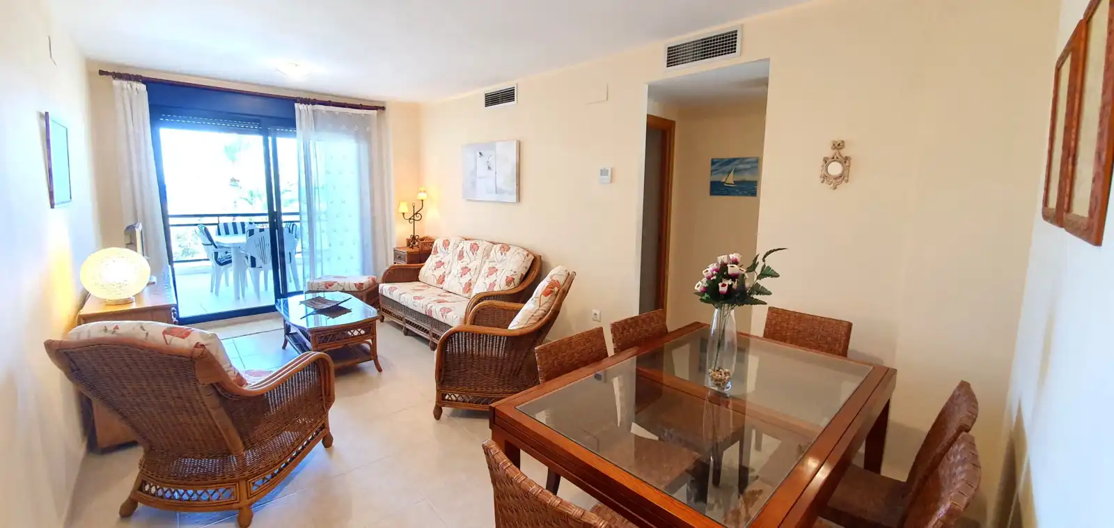 Living room of Apartments for sale in Dénia  with Air Conditioner, Heating and Terrace