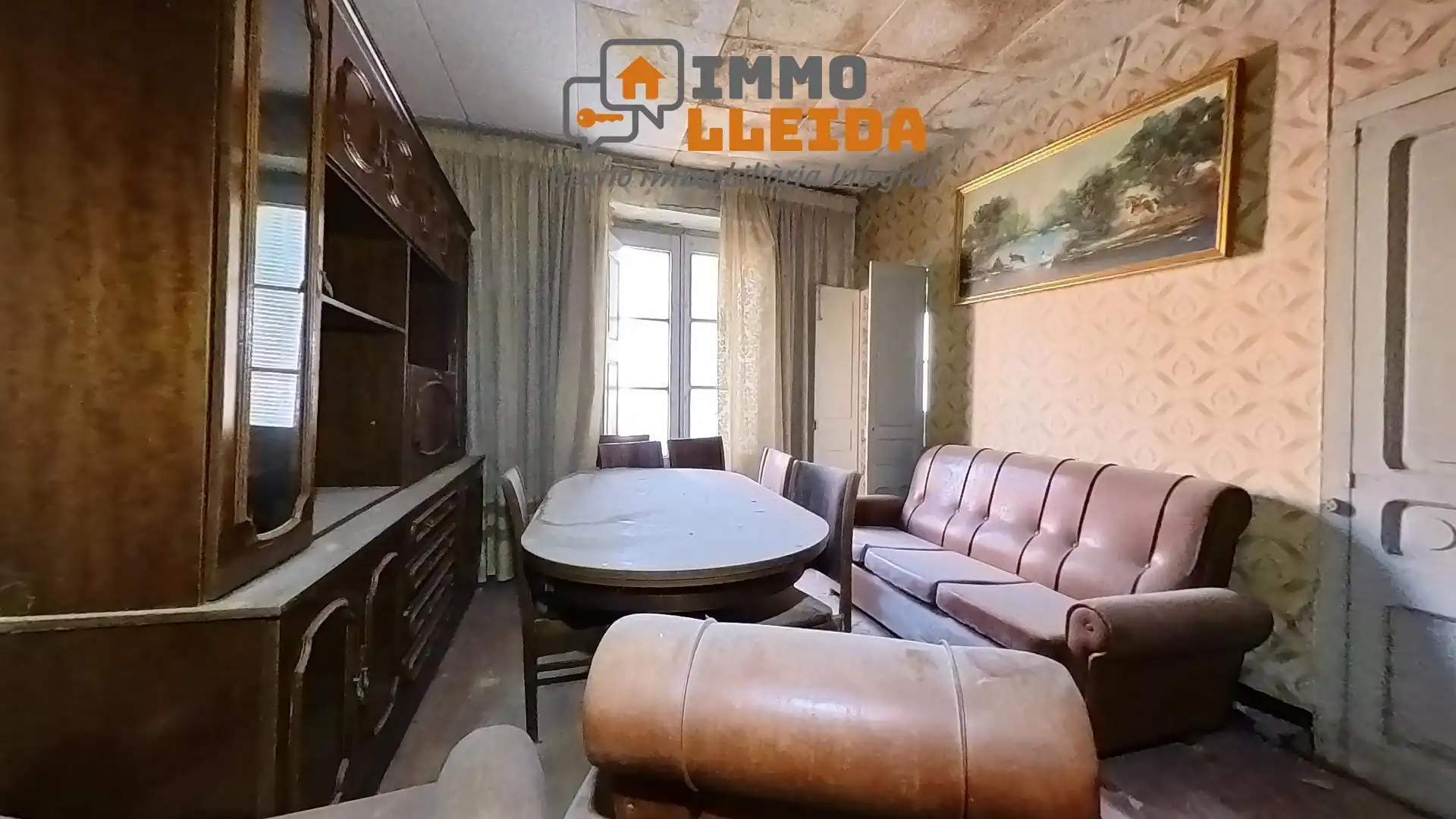 Sala de estar de Casa adosada en venta en Cervera con Trastero y Balcón
