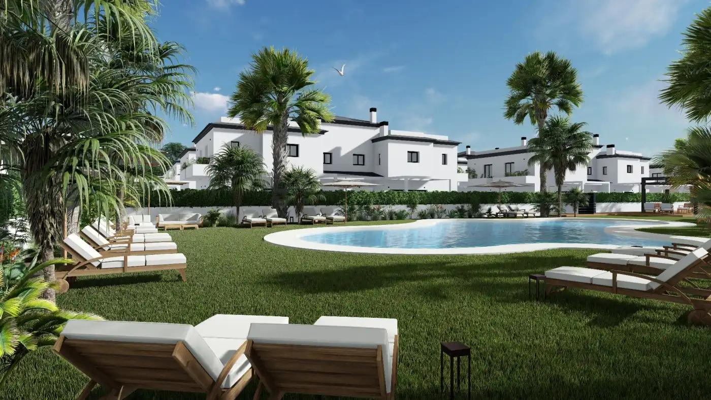 Duplex with pool for sale in Gran Alacant, imagen 3
