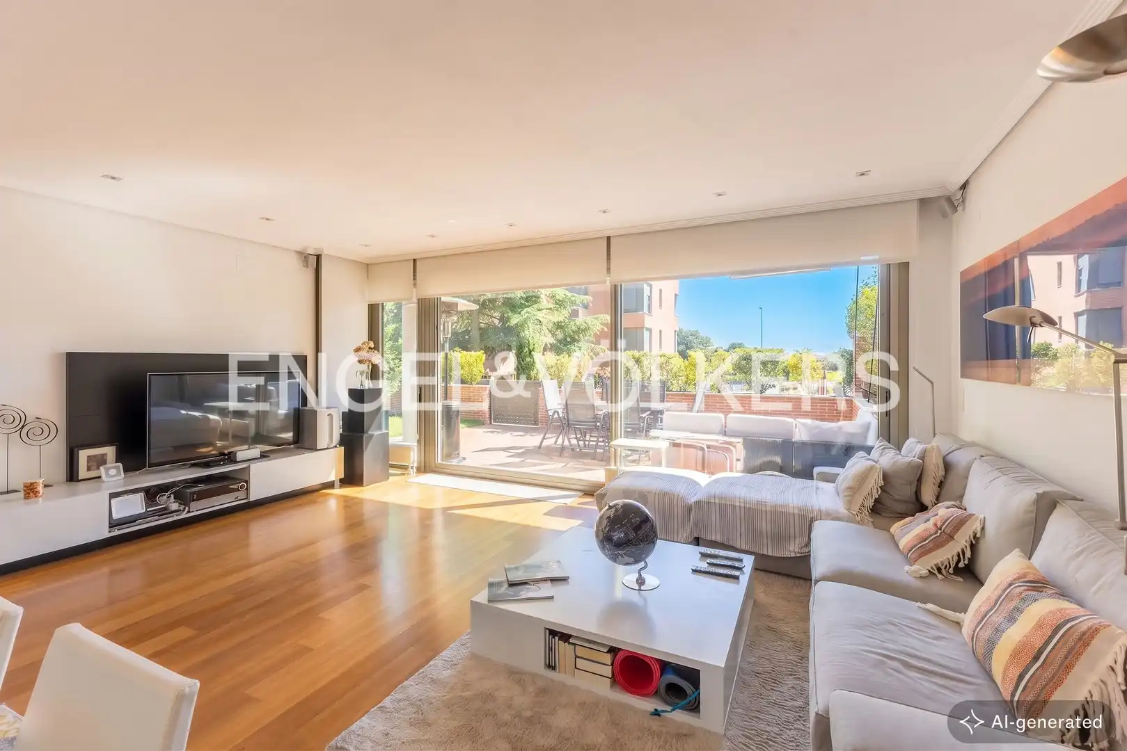 Vista exterior de Apartament en venda en Madrid amb Aire condicionat, Calefacció i Jardí privat