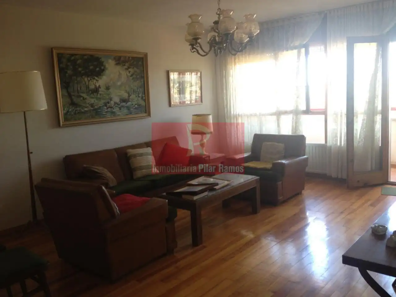 Sala de estar de Apartamento en venta en Hospital de Órbigo con Calefacción y Parquet