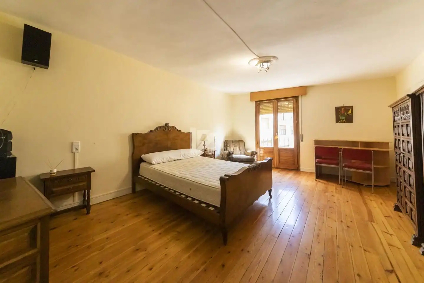 Bedroom of Houses for sale in Miranda de Arga  with Heating, Parquet flooring and Storage room