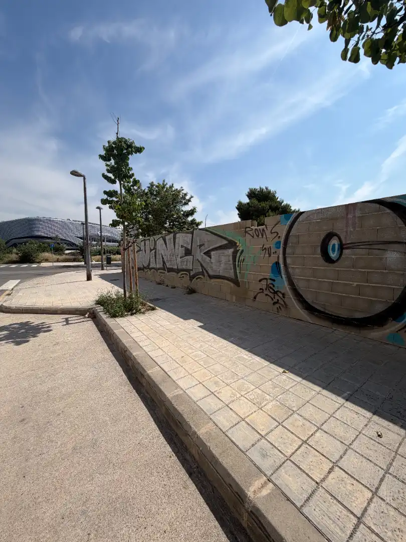 Vista exterior de Terreno industrial en venta en Valencia
