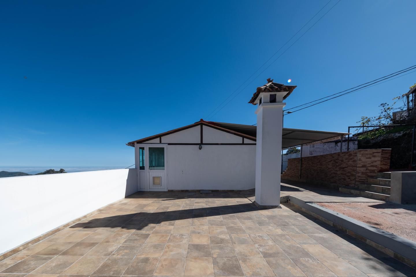 Vista exterior de Casa o xalet en venda en Valleseco amb Aire condicionat i Terrassa