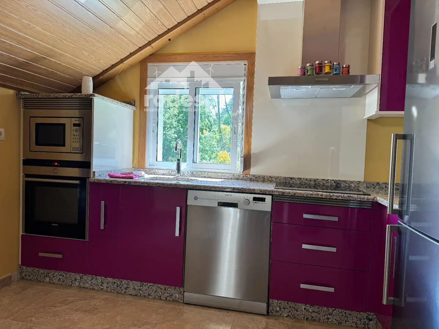 Kitchen of Houses for sale in Melón  with Heating, Terrace and Furnished