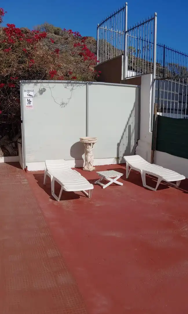 Terrace of Ground floor for rent in San Bartolomé de Tirajana  with Terrace and Furnished
