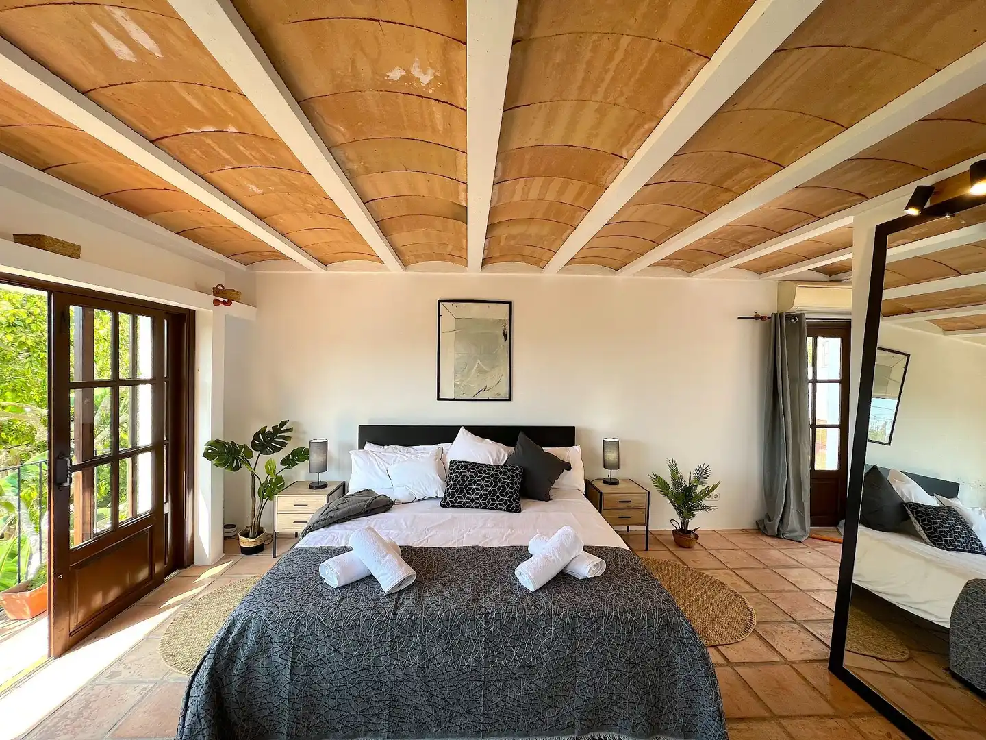 Bedroom of Houses for sale in Sant Antoni de Portmany  with Air Conditioner, Heating and Private garden