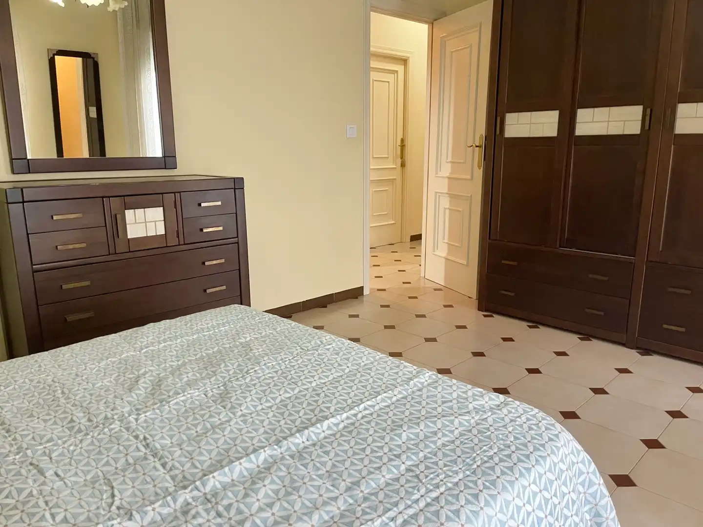 Schlafzimmer von Wohnung zur untervermieten in Belmez mit Klimaanlage, Heizung und Terrasse