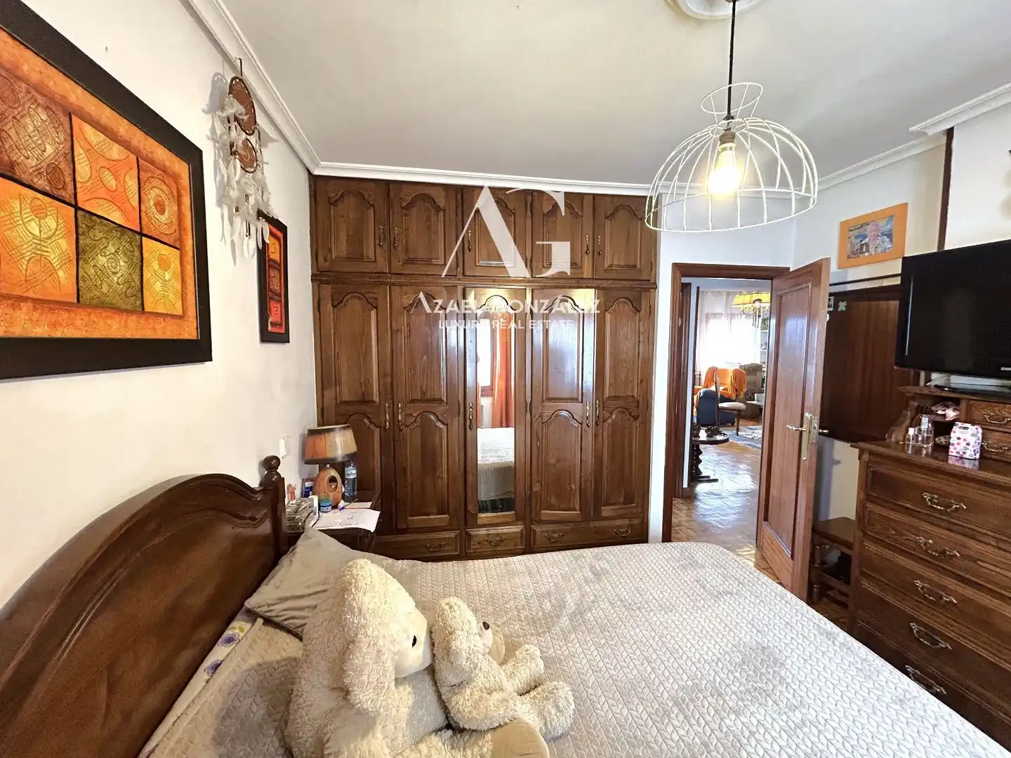Bedroom of Flat for sale in Santander  with Storage room and Furnished