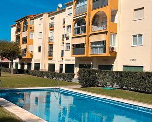 Swimming pool of Flat for sale in Málaga Capital  with Air Conditioner, Terrace and Balcony