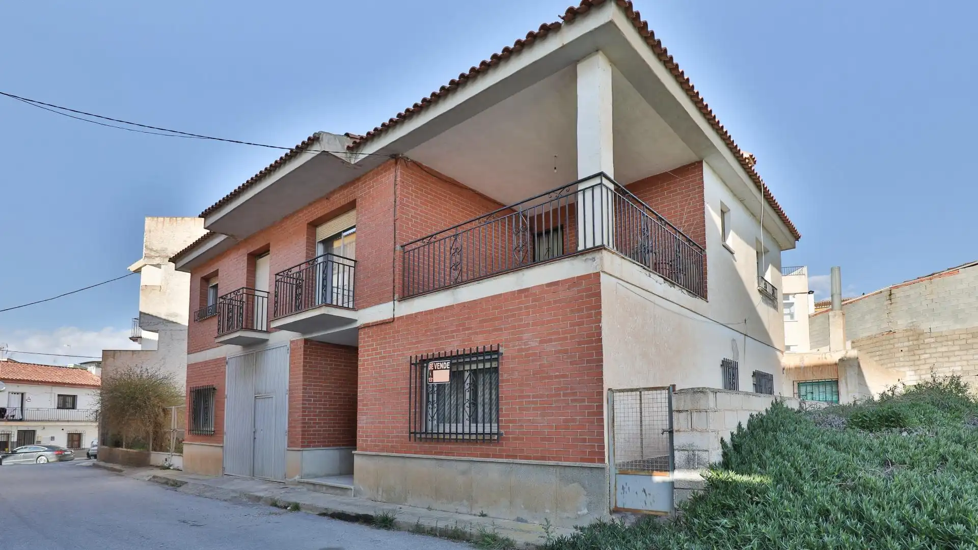 Exterior view of Houses for sale in Valle del Zalabí  with Balcony