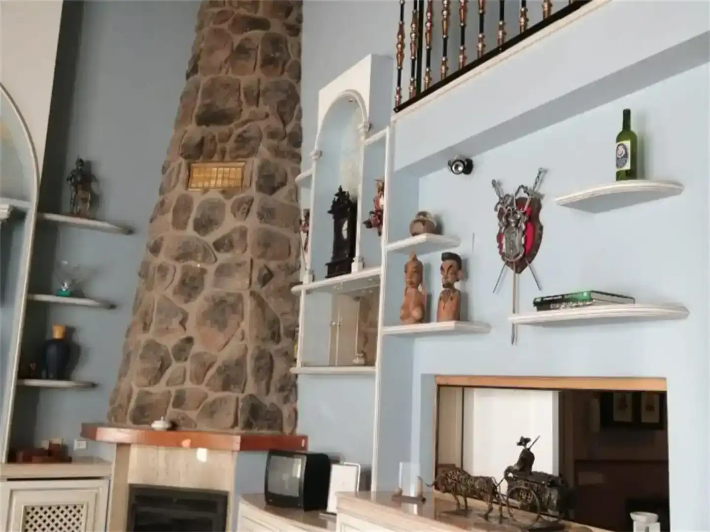 Sala de estar de Piso en venta en Villacañas con Aire acondicionado, Parquet y Trastero