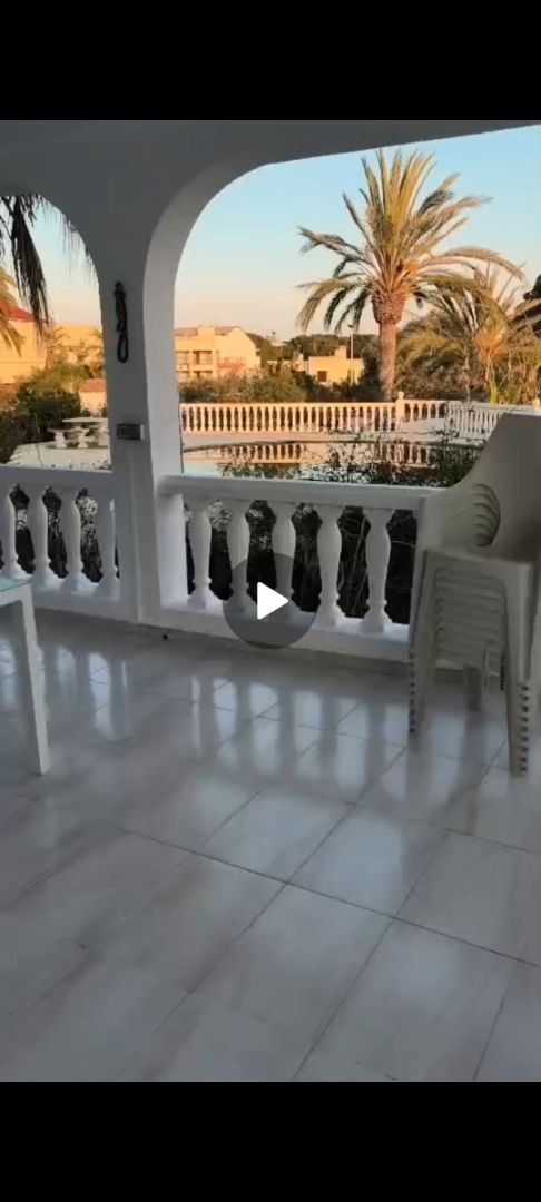 Balcony of Houses for rent in Alcalà de Xivert  with Terrace, Furnished and Washing machine