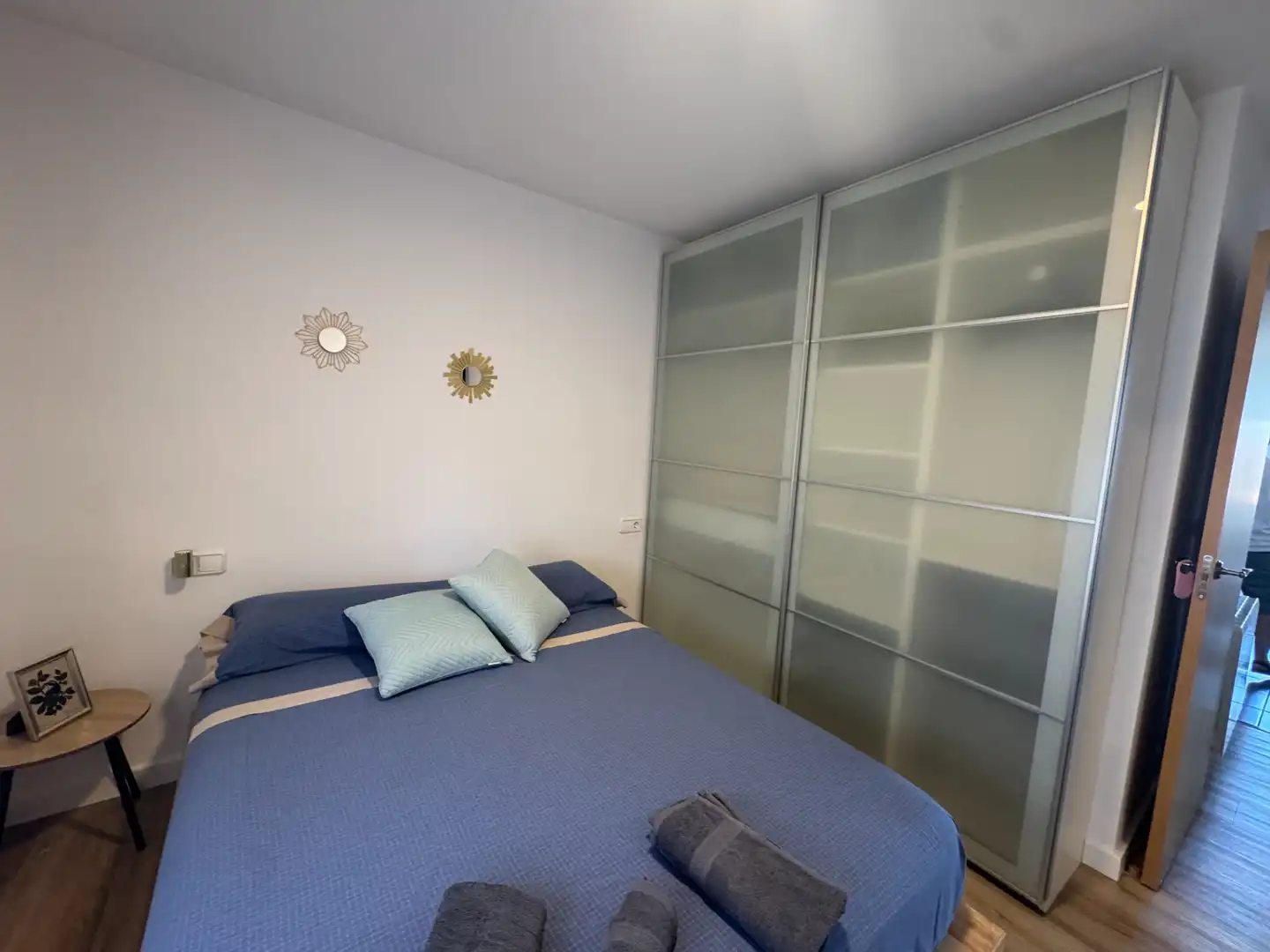 Schlafzimmer von Wohnung zur Miete in Sant Feliu de Guíxols mit Klimaanlage, Heizung und Möbliert