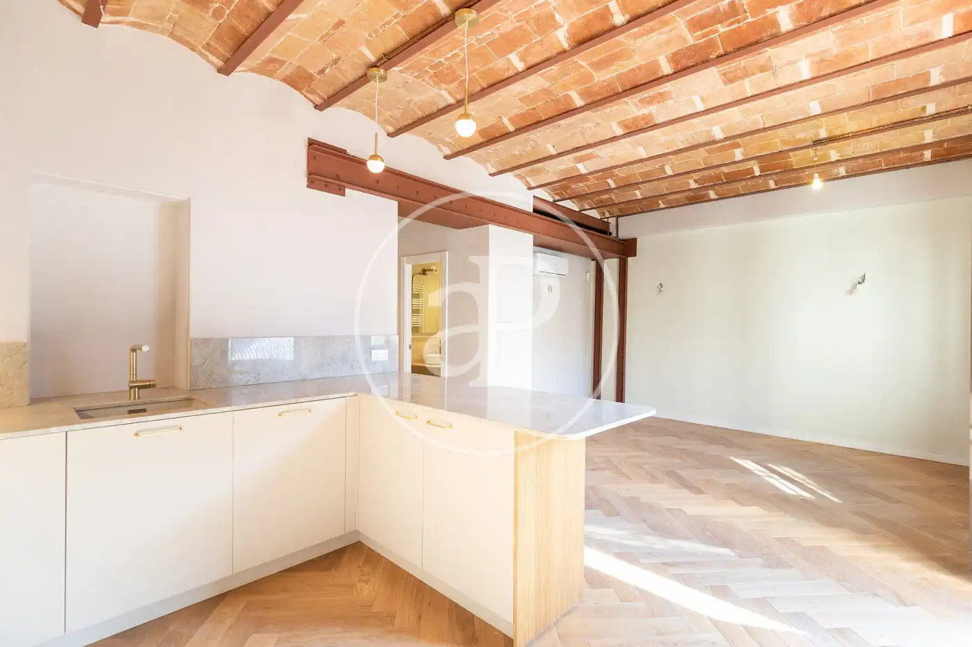 Kitchen of Flat for sale in Barcelona  with Air Conditioner, Heating and Terrace