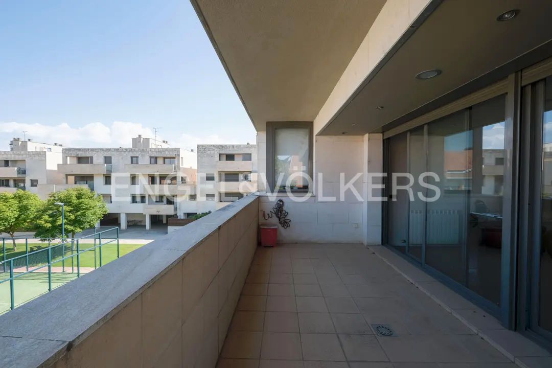 Terrace of Flat for sale in  Lleida Capital  with Air Conditioner, Heating and Swimming Pool