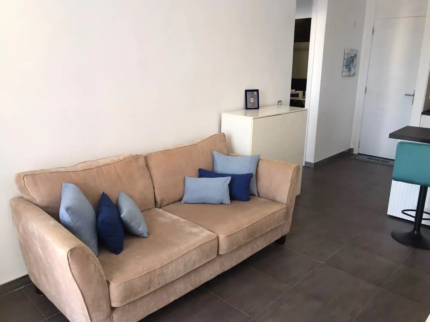 Sala de estar de Apartamento de alquiler en Adeje con Terraza, Amueblado y Lavadora