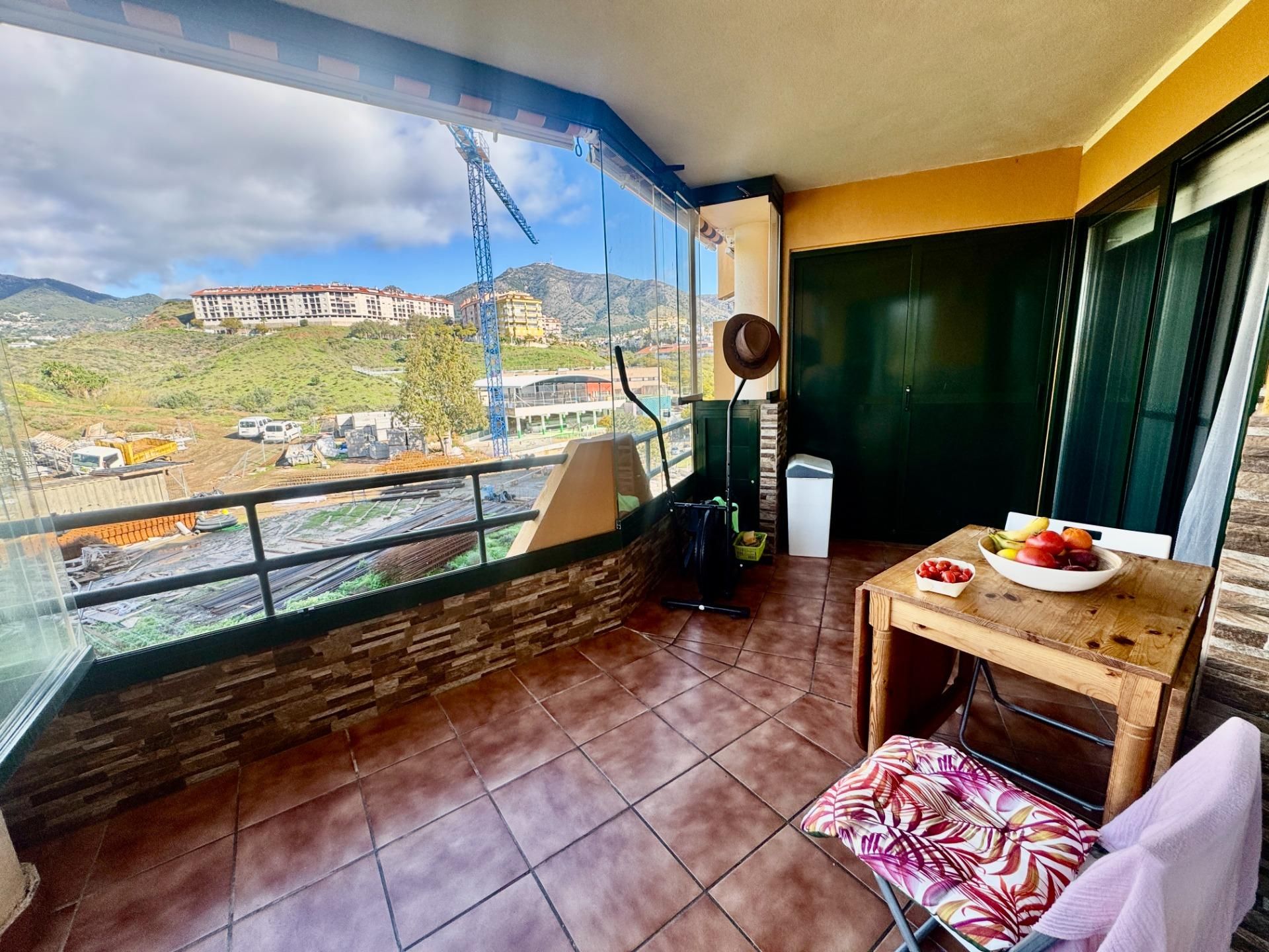 Terrace of Flat for sale in Fuengirola  with Air Conditioner, Terrace and Community pool