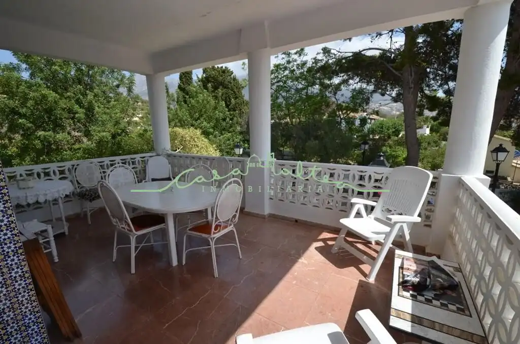 Terrassa de Casa o xalet en venda en Altea amb Aire condicionat, Jardí privat i Terrassa