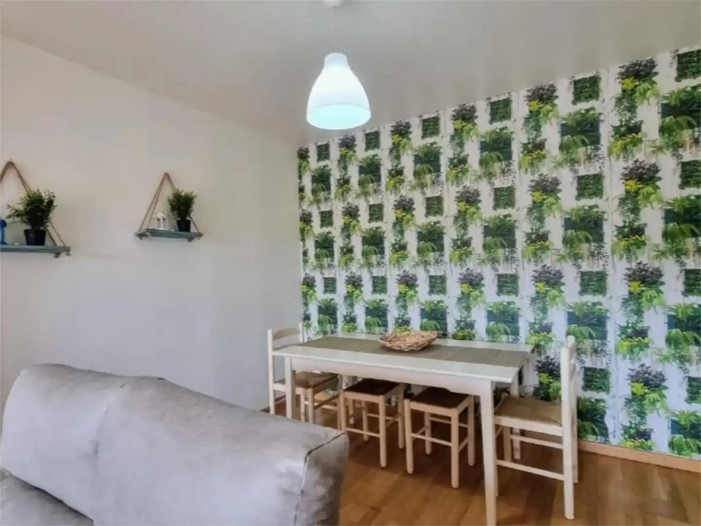 Dining room of Flat for sale in Llanes  with Private garden, Parquet flooring and Furnished