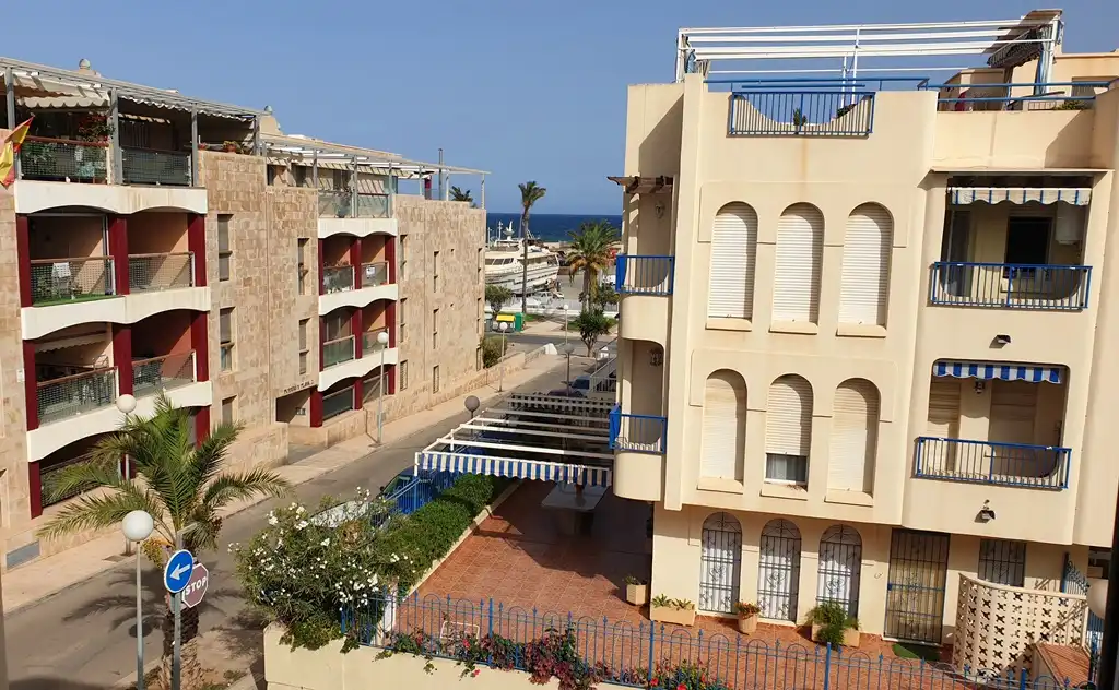 Exterior view of Attic for rent in Garrucha  with Air Conditioner, Terrace and Swimming Pool