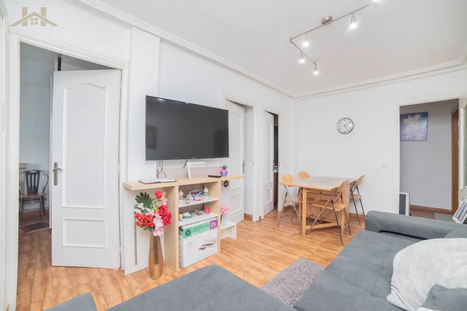 Wohnzimmer von Wohnung zum Verkauf in Fuenlabrada mit Klimaanlage, Heizung und Terrasse