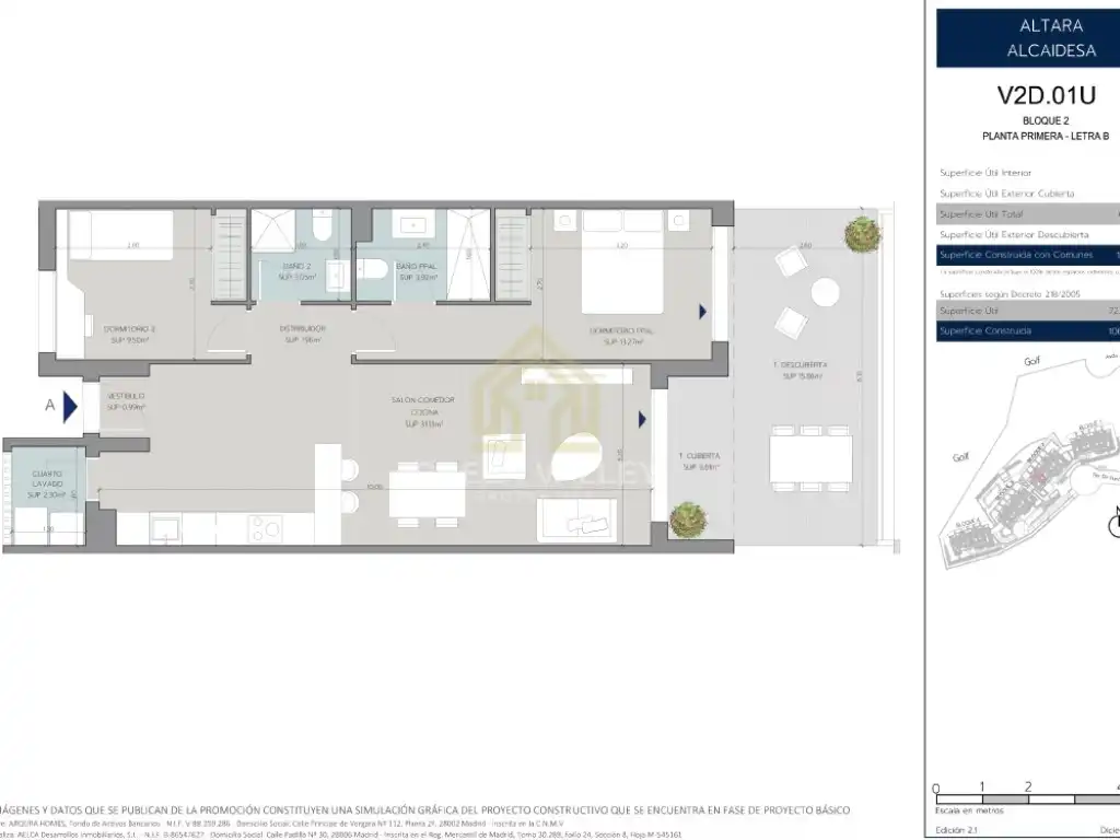 Apartamento en venta en La Alcaidesa con Aire acondicionado, Jardín privado y Terraza
